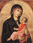 Duccio di Buoninsegna Madonna and Child (no. 593) painting